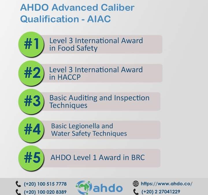 AHDO Advanced Caliber Qualification – AIAC Qualification